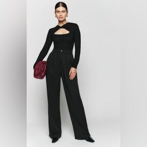 Reformation Rylen Knit bodysuit 🖤